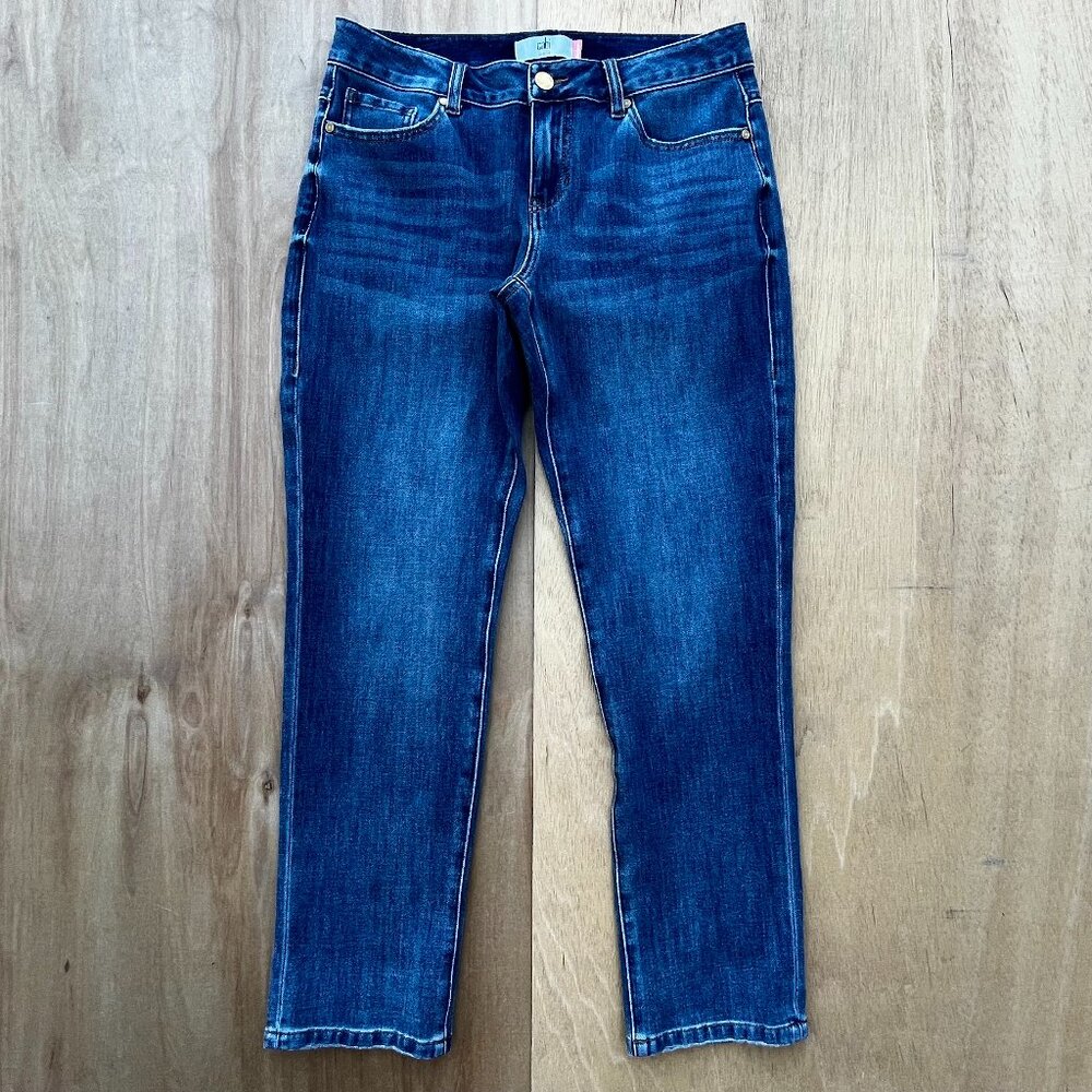 CAbi Blue Boyfriend Jeans Relaxed Fit